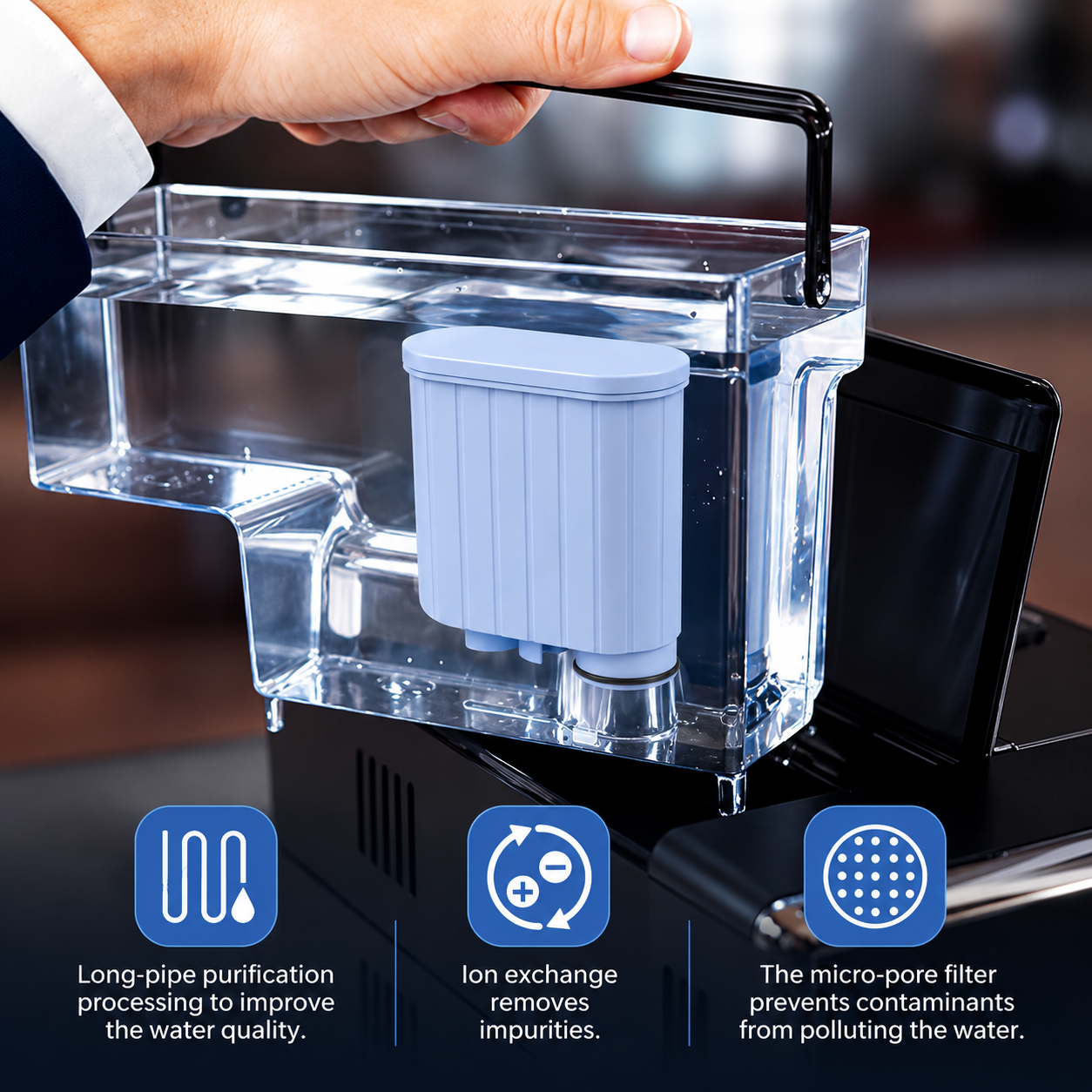 Philips Saeco AquaClean CA6903 Water Filter Replacement | Spring Source CMF009