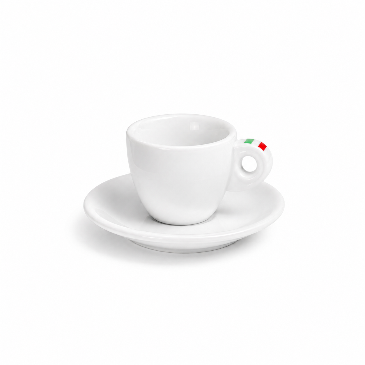 Bacimi® Espresso Cups & Saucers Set of 4 -  3 oz