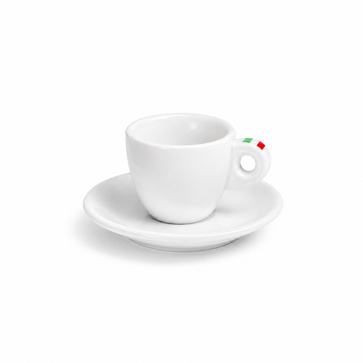Bacimi® Espresso Cups & Saucers Set of 4 -  3 oz