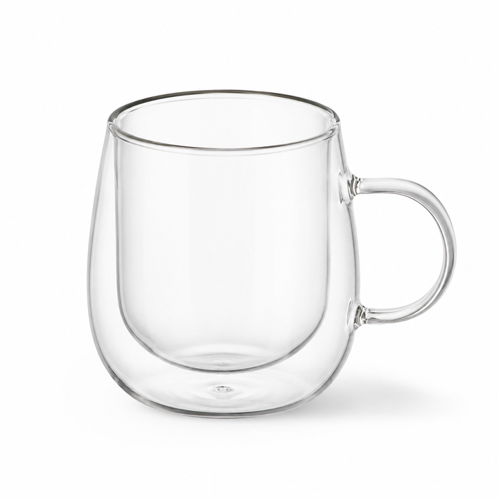 Bacimi® Borosilicate Double Wall Coffee Mugs – 10oz