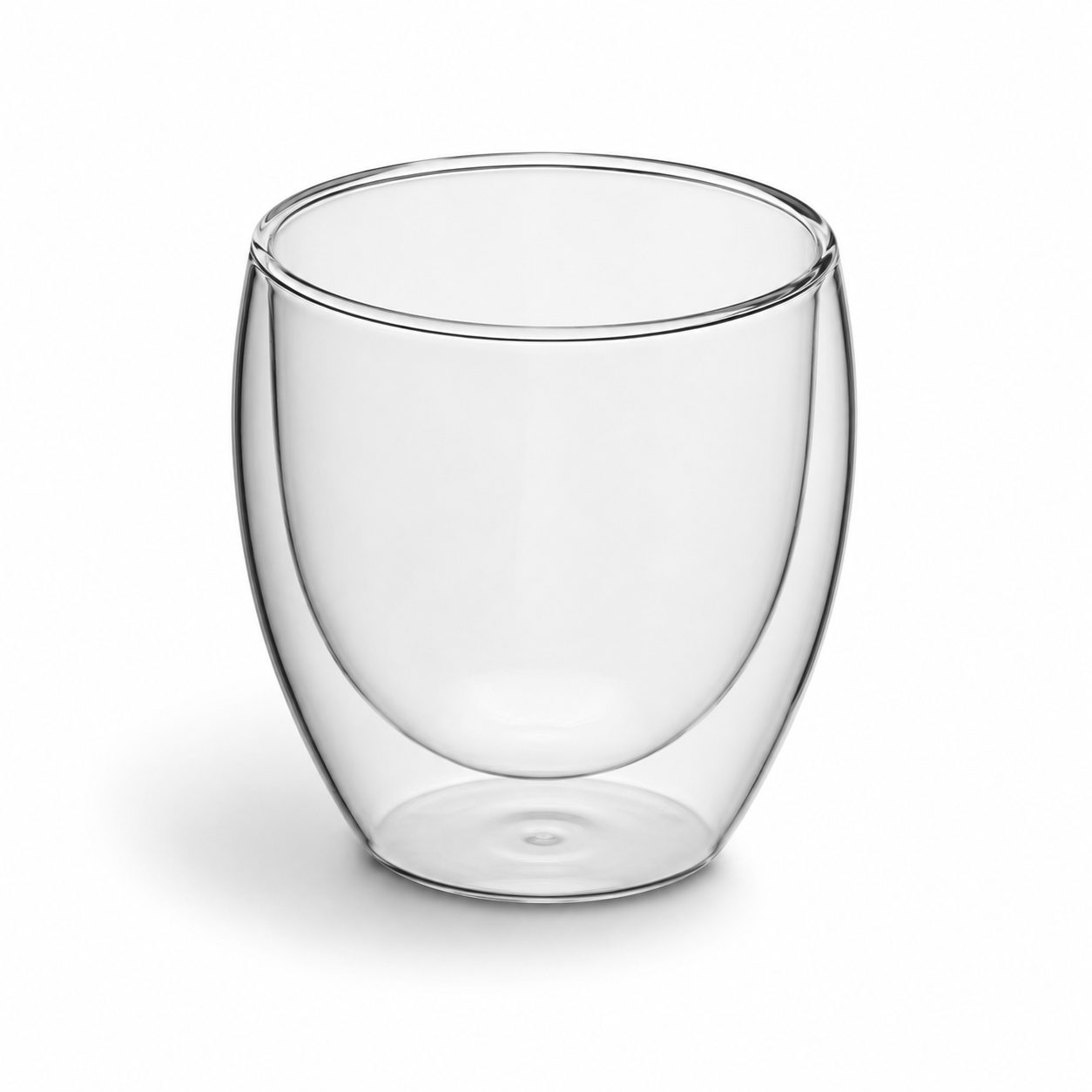 Bacimi Double Wall Glass Espresso Cups Set of 4 – 5oz