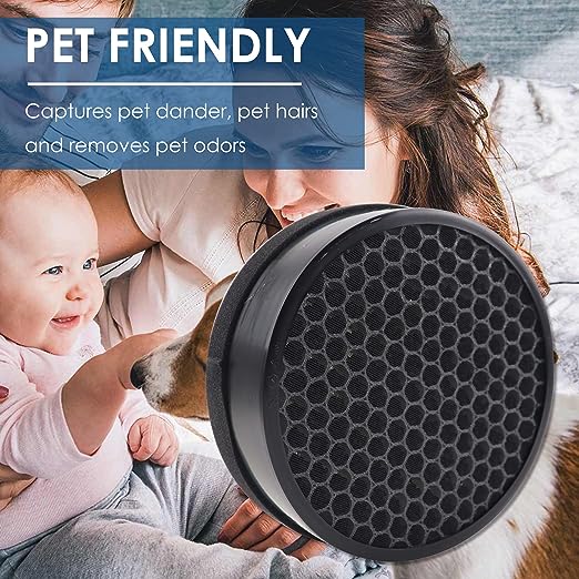 2 Pack PrimaPure H13 3 in 1 True HEPA Filter System Replacement For LV-H132, LV-H132-RF Air Purifier