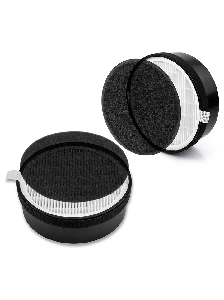 2 Pack PrimaPure H13 3 in 1 True HEPA Filter System Replacement For LV-H132, LV-H132-RF Air Purifier