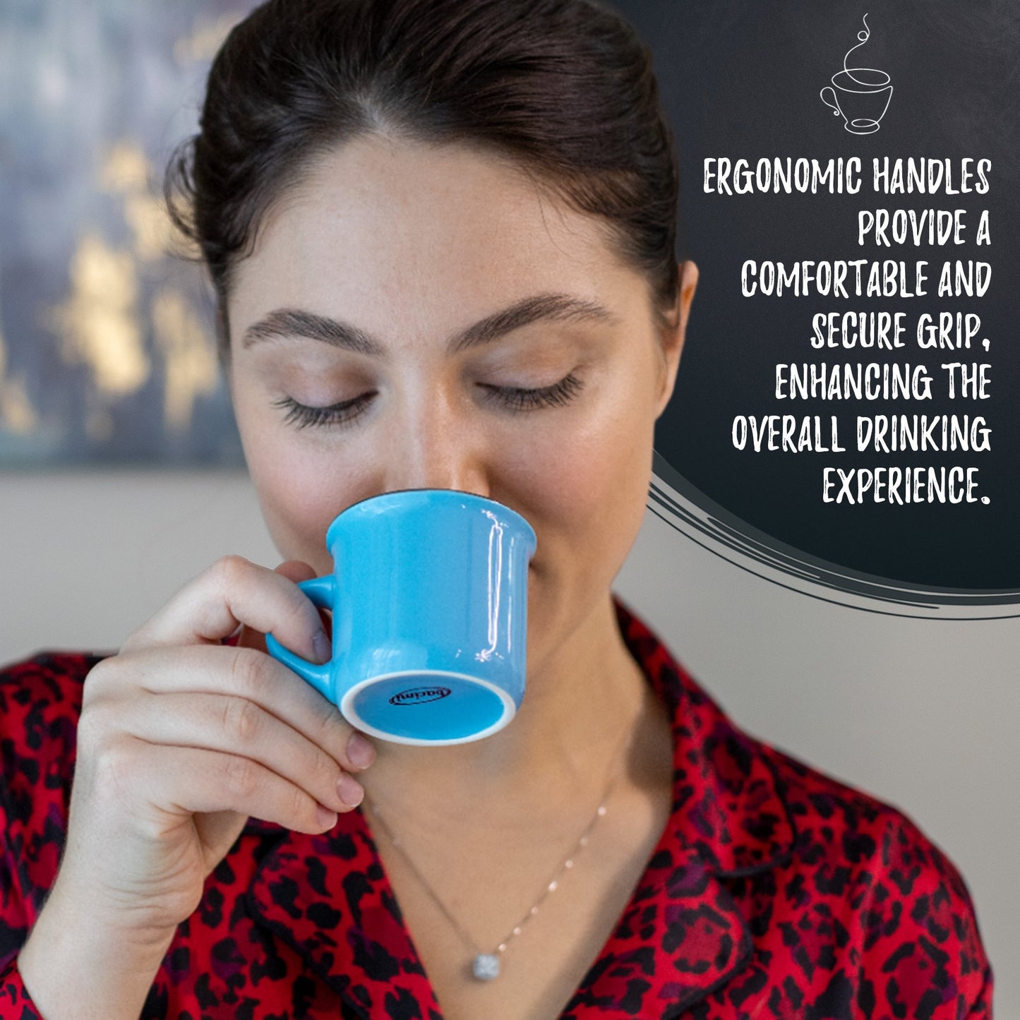 Bacimi® Demitasse Espresso Cups Set of 6 - 3oz