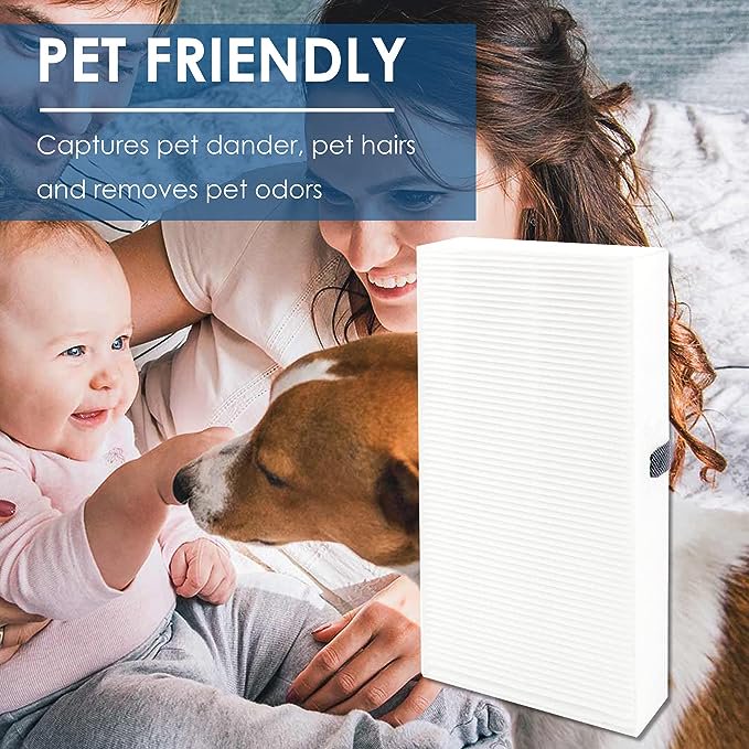 2-Pack PrimaPure H13 True HEPA Air Filter For Febreze FRF102B, HW HHT270, HHT290, FHT170, FHT180, FHT190