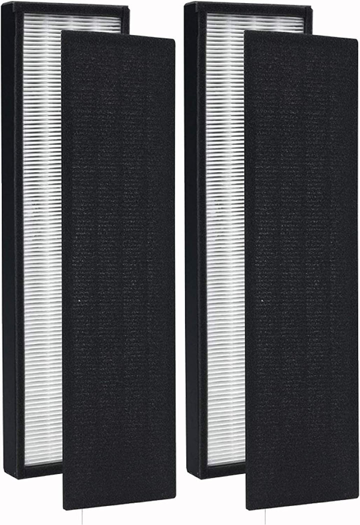 2-Pack PrimaPure H13 True HEPA Filter Replacement for GermGuardian FLT4825 Air Purifier AC4825, AC4825E, AC4850PT, AC4900CA, CDAP4500BCA, CDAP4500WCA, PureGuardian AP2200CA, Black & Decker BXAP148